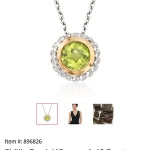Phillip Gavriel Peridot Necklace
